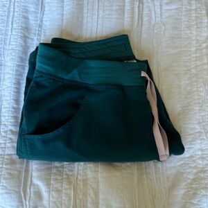 Figs Kade pants in Caribbean Blue (limited edition color)